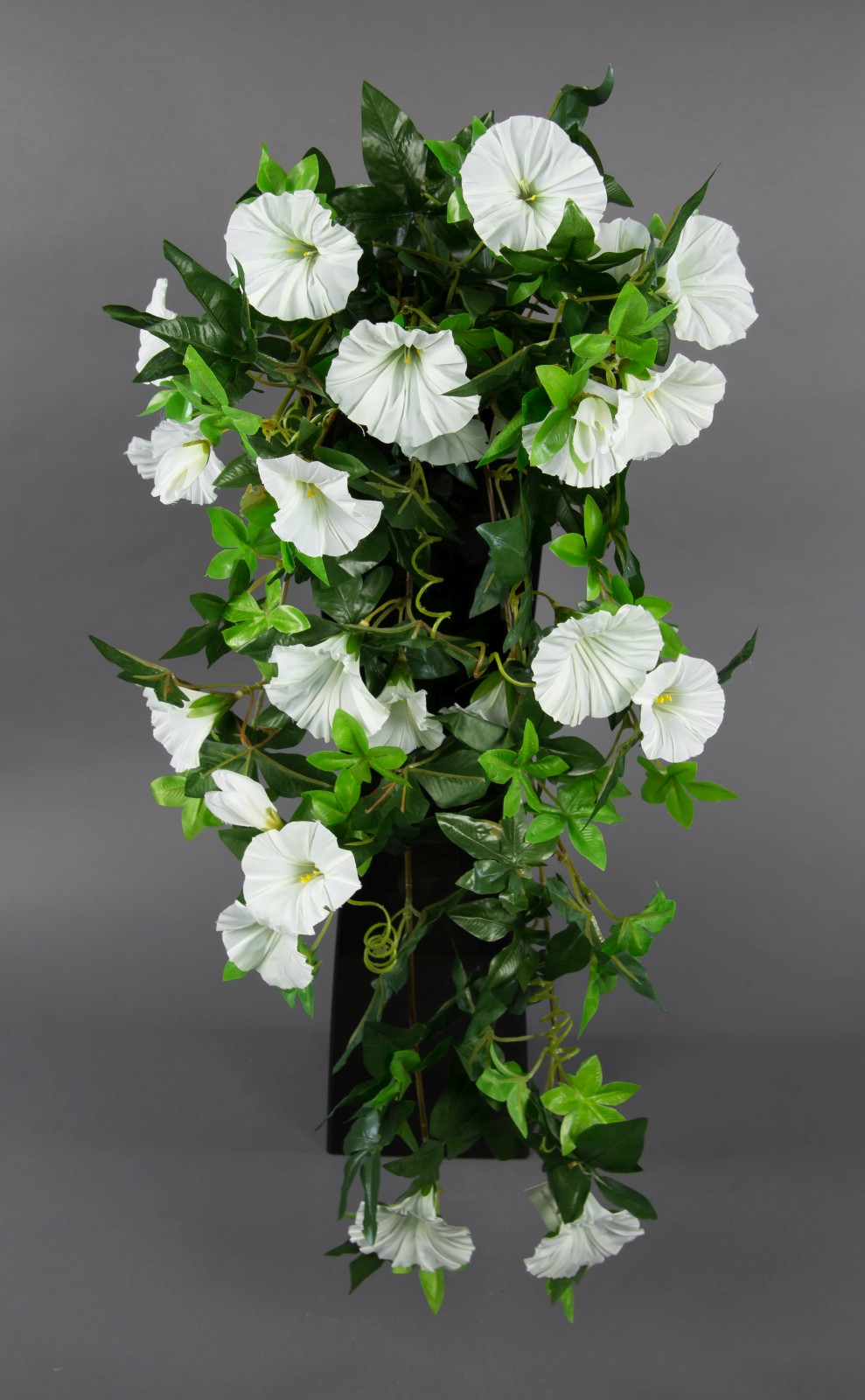 Petunienranke 65cm weiß ZF Kunstpflanzen künstliche Petunie Pflanzen Blumen Kunstblumen