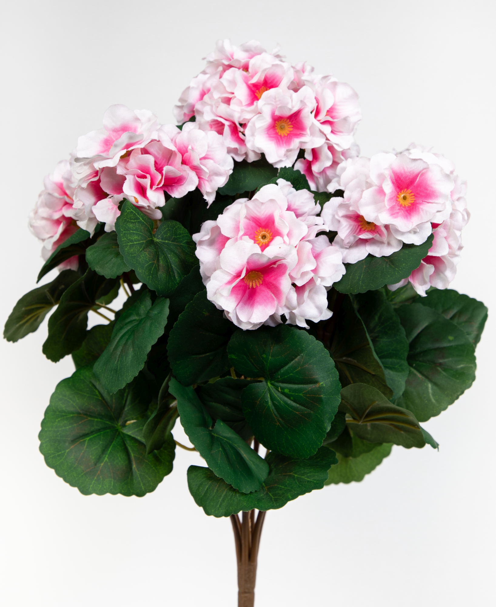 Geranie 38cm rosa -ohne Topf- ZF Kunstpflanzen künstliche Blumen Pflanzen Kunstblumen