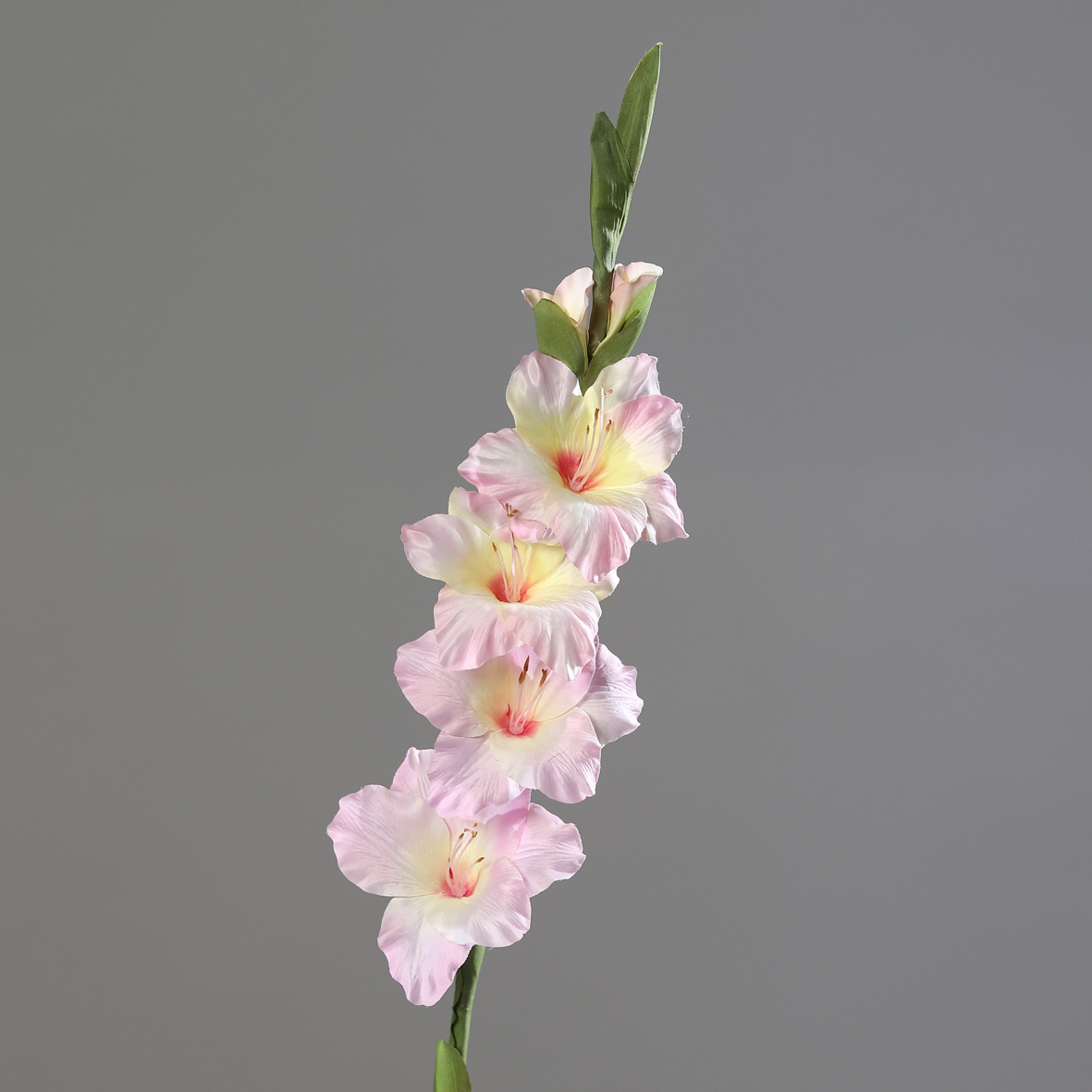 Kunstblumen Schwertblume rosa DP Blumen Gladiole 85cm künstliche