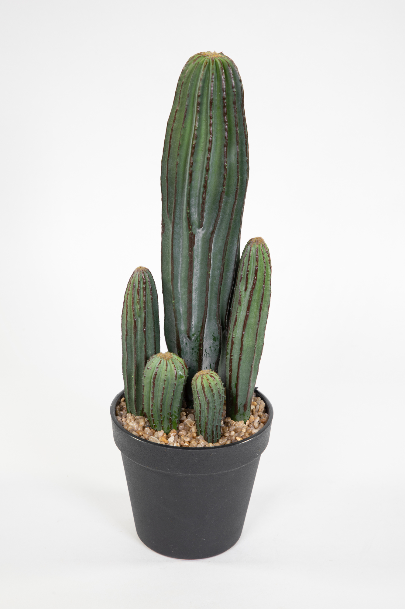 Säulenkaktus 36cm im Topf JA Kunstpflanzen künstliche Kakteen Pflanzen künstlicher  Kaktus