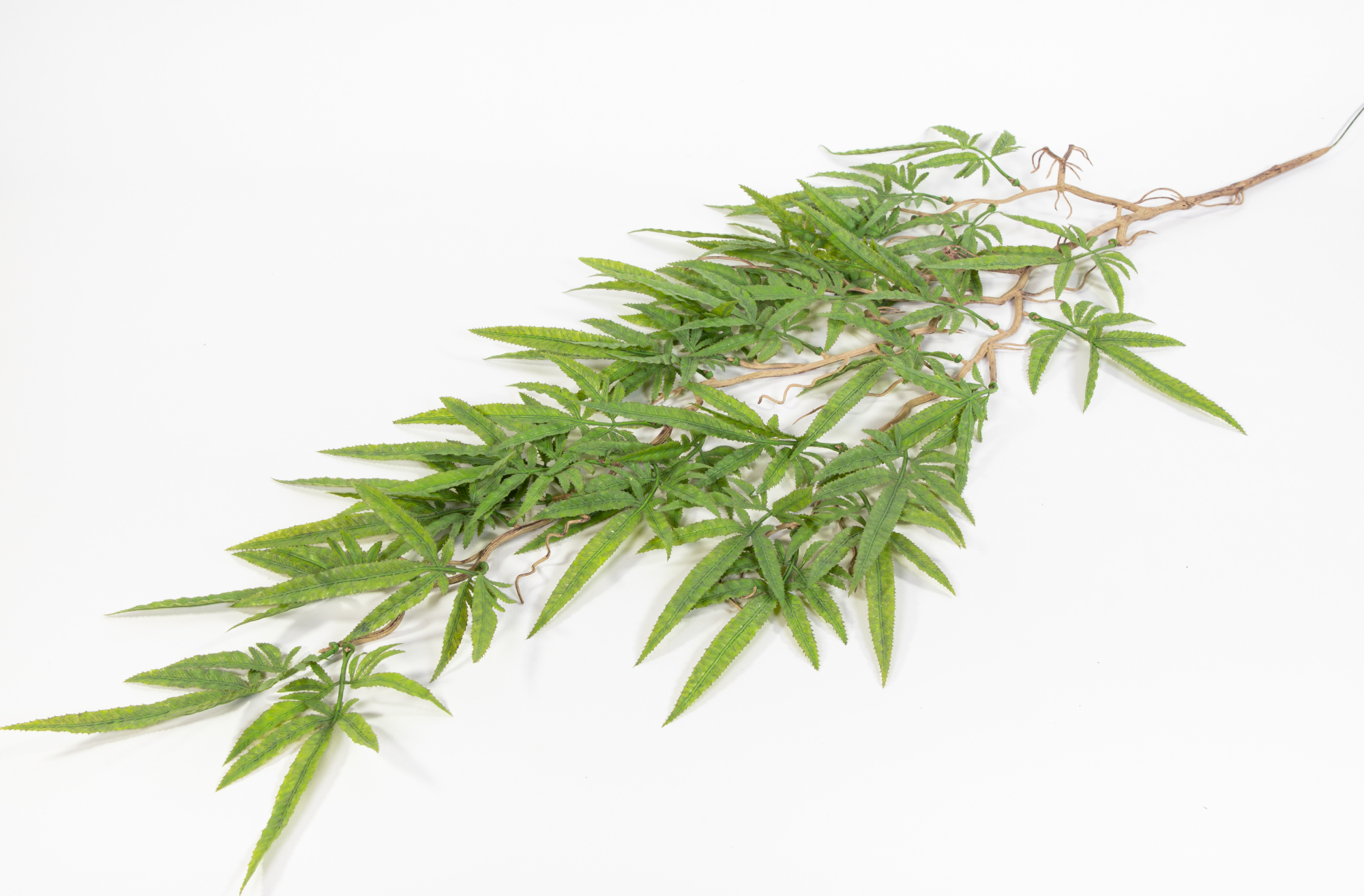 Hanfranke / Cannabisranke 95cm JA Kunstpflanzen künstliche Pflanzen Ranken Hanf Cannabis Weed