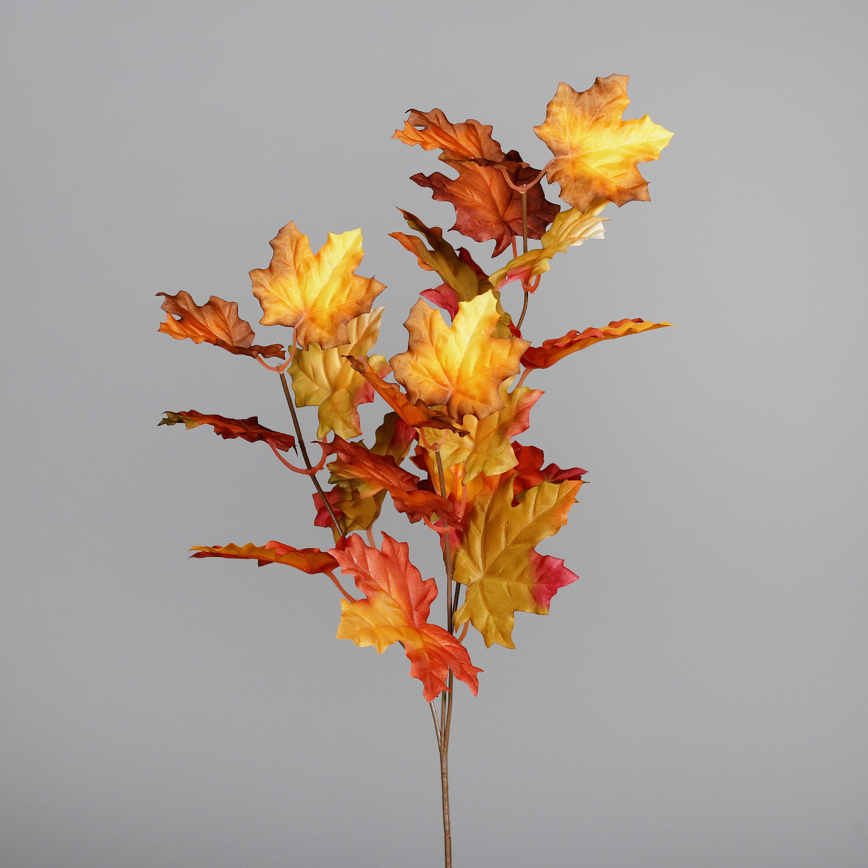 Ahornzweig 75cm grün-gelb-orange-rot DP Kunstpflanzen künstlicher Ahorn Herbstzweig