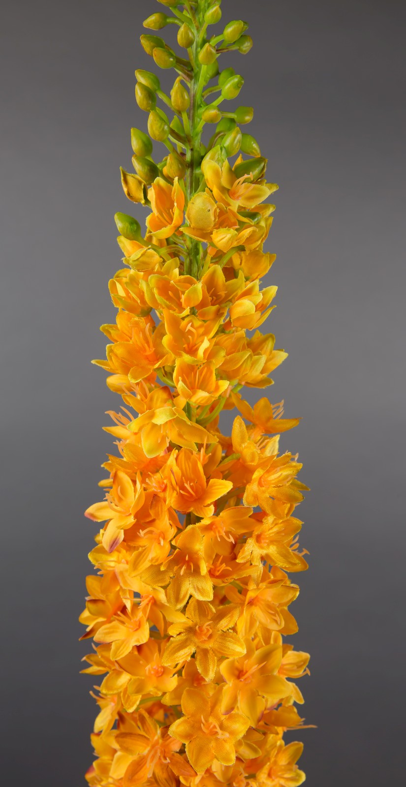 Eremurus / 120cm Kunstblumen orange-gelb künstliche Steppenkerze AR Blumen