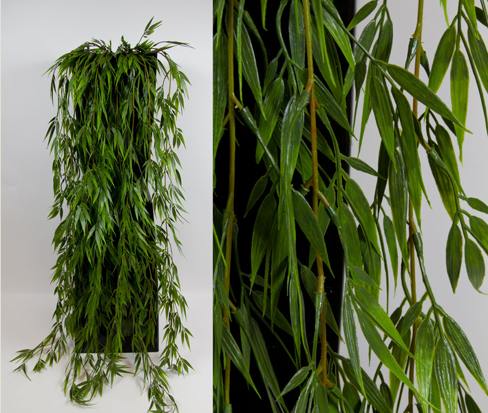 Pflanzen Kunstpflanzen 120cm künstliche GA Thai-Bambusranke Bambus