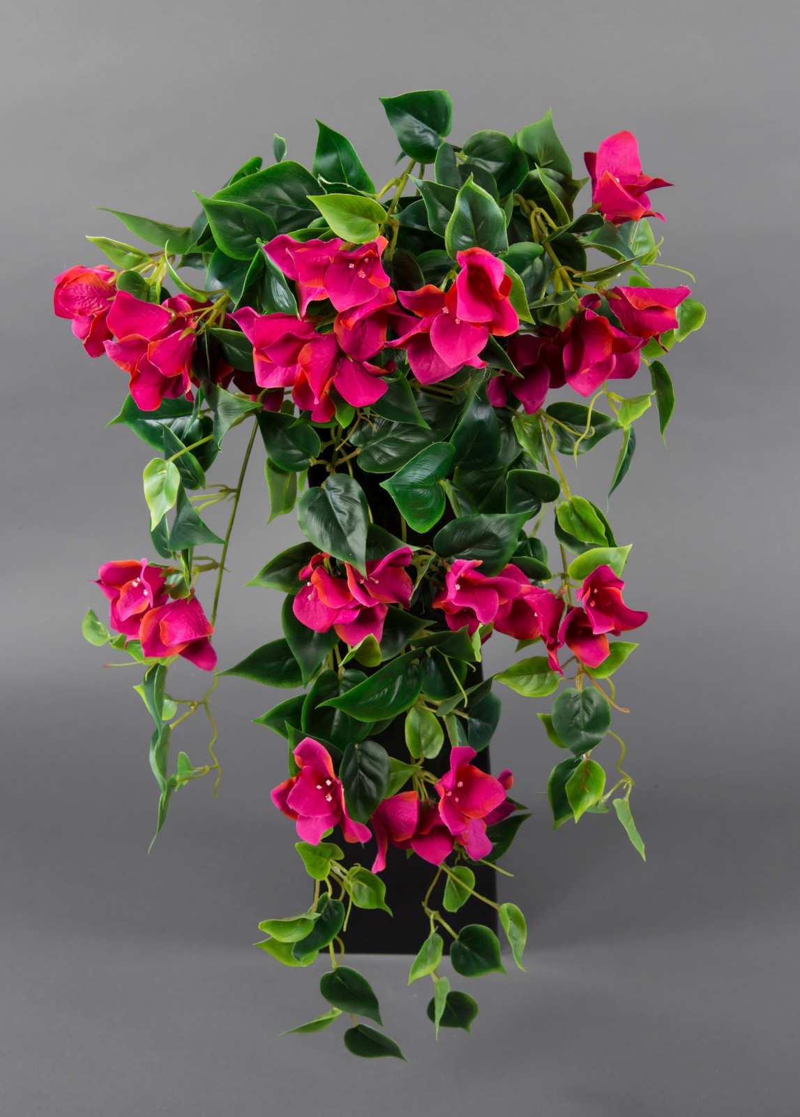 Bougainvillearanke 65cm fuchsia-pink ZF künstliche Bougainvillea Ranke Blumen Pflanzen Kunstpflanzen