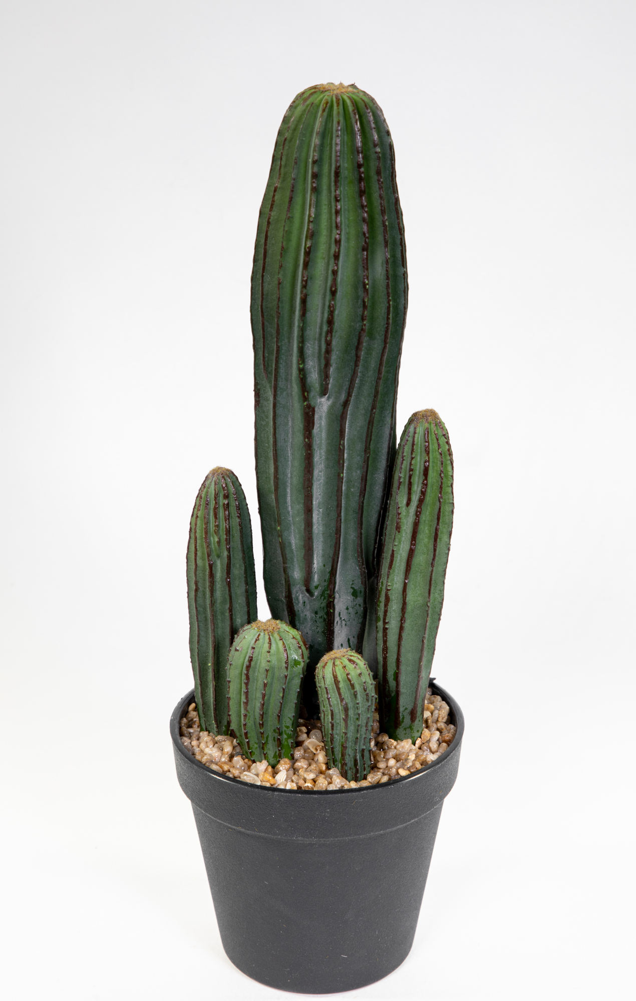 Kakteen im Topf Säulenkaktus Kunstpflanzen JA Kaktus künstliche künstlicher 36cm Pflanzen