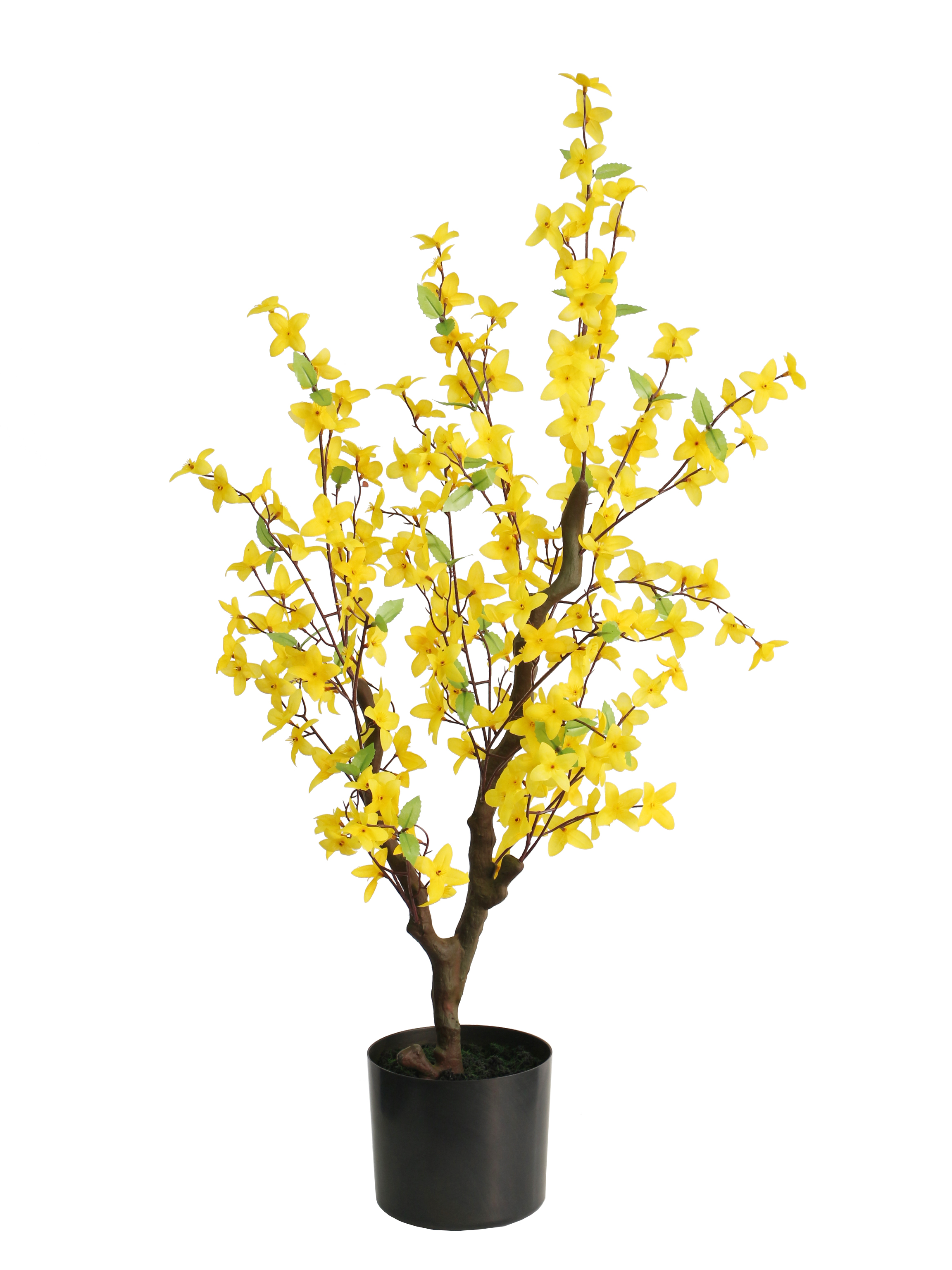 Forsythienbaum / Goldglöckchen 95cm LA künstlicher Baum Kunstbaum Kunstpflanze künstliche Pflanzen Forsythie Forsythienpflanze