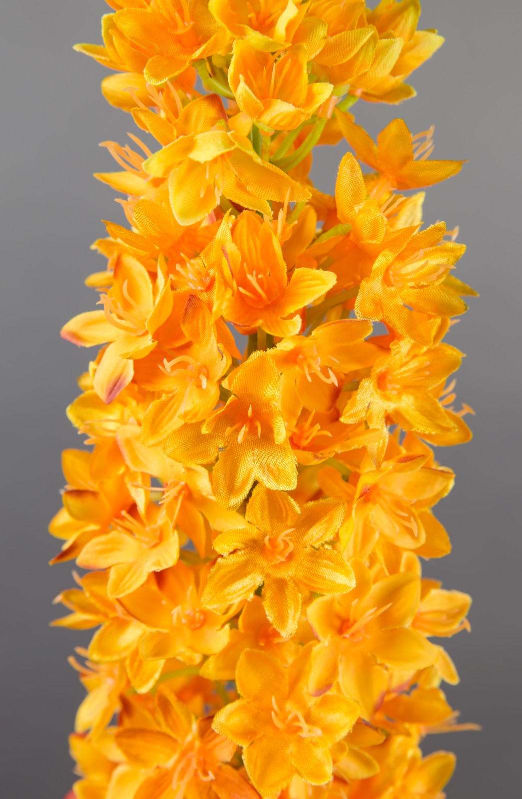AR 120cm künstliche Blumen / Kunstblumen Eremurus orange-gelb Steppenkerze