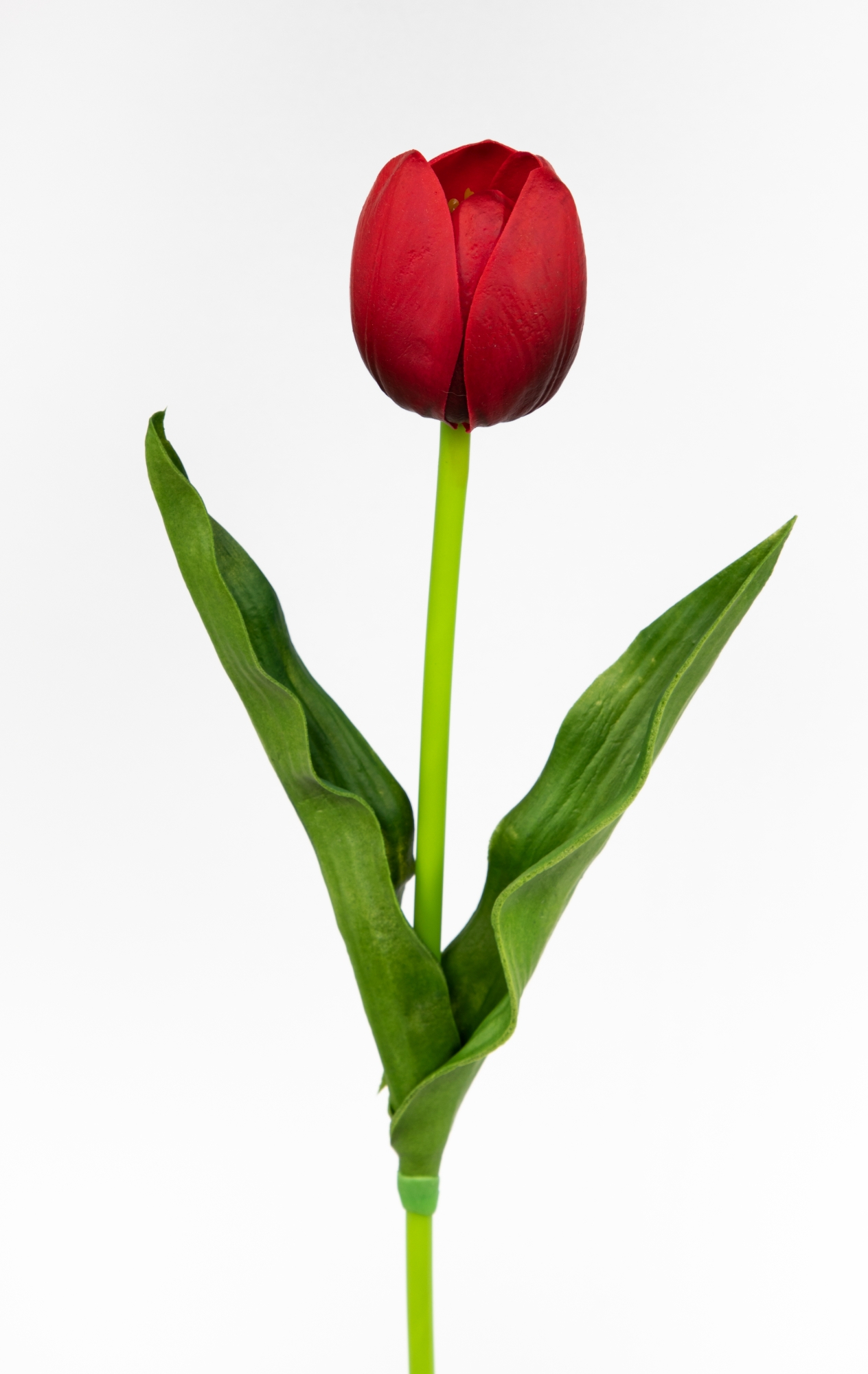 Künstliche Tulpe PU 50cm rot ZJ Real Touch Kunstblumen künstliche Blumen  Tulpen