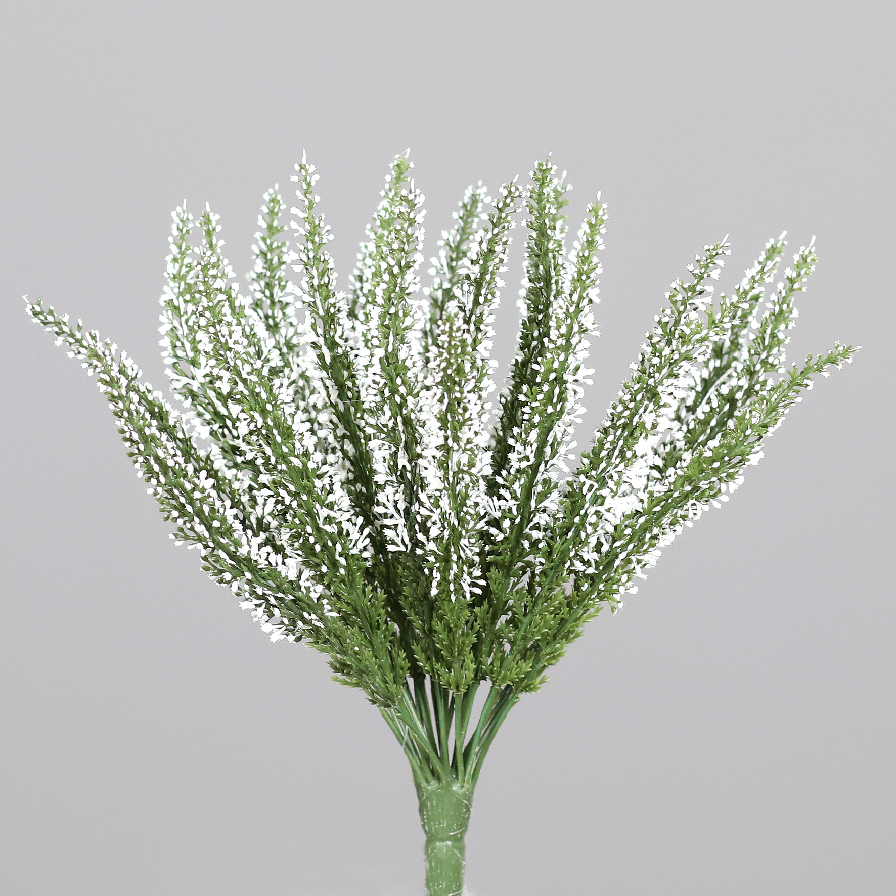 Erika / Heidekraut künstlich 28cm weiß DP Kunstpflanzen Kunstblumen Erikabusch künstliche Blumen