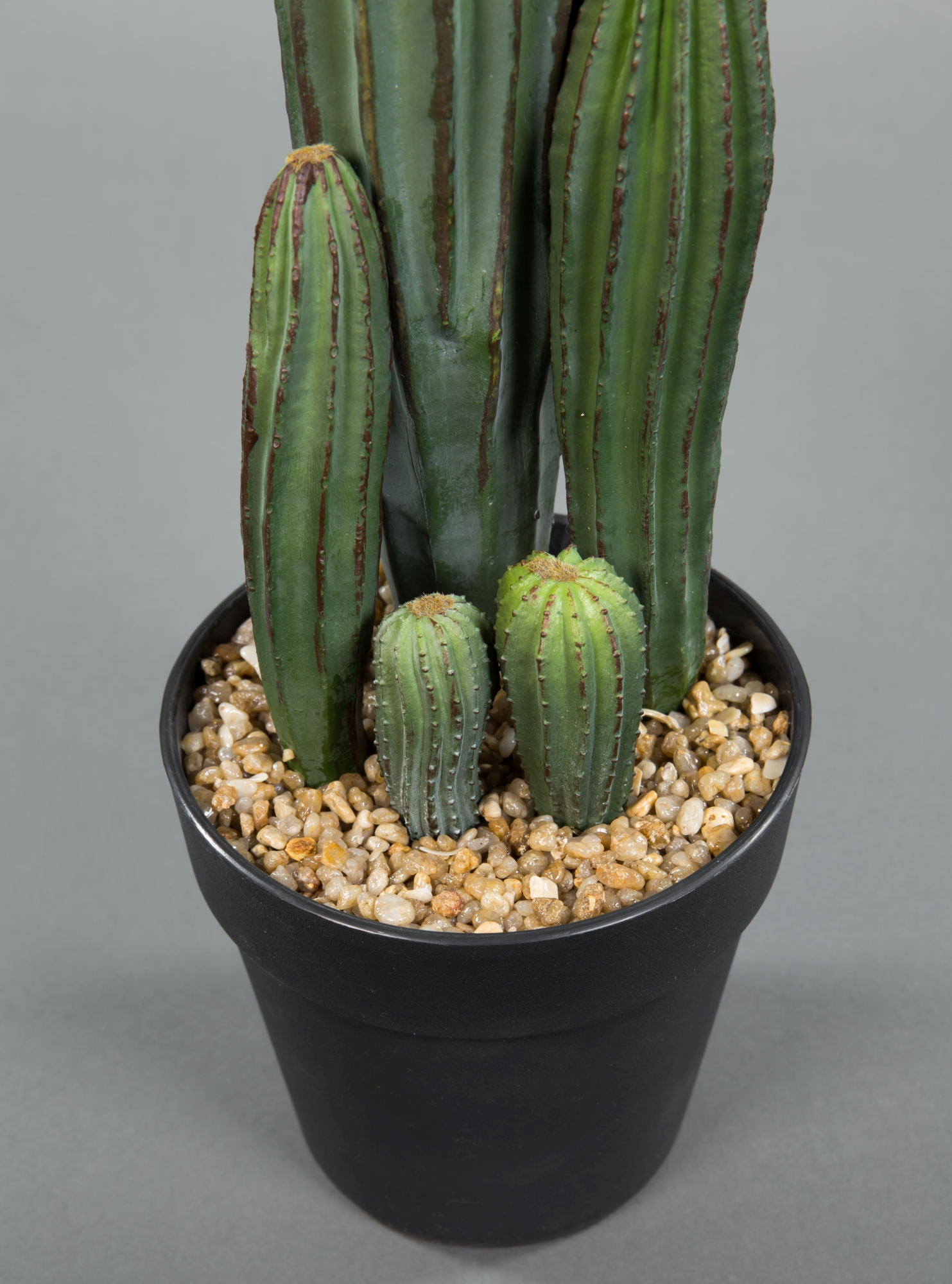 Pflanzen künstliche Kakteen künstlicher Topf Säulenkaktus JA im Kunstpflanzen 36cm Kaktus
