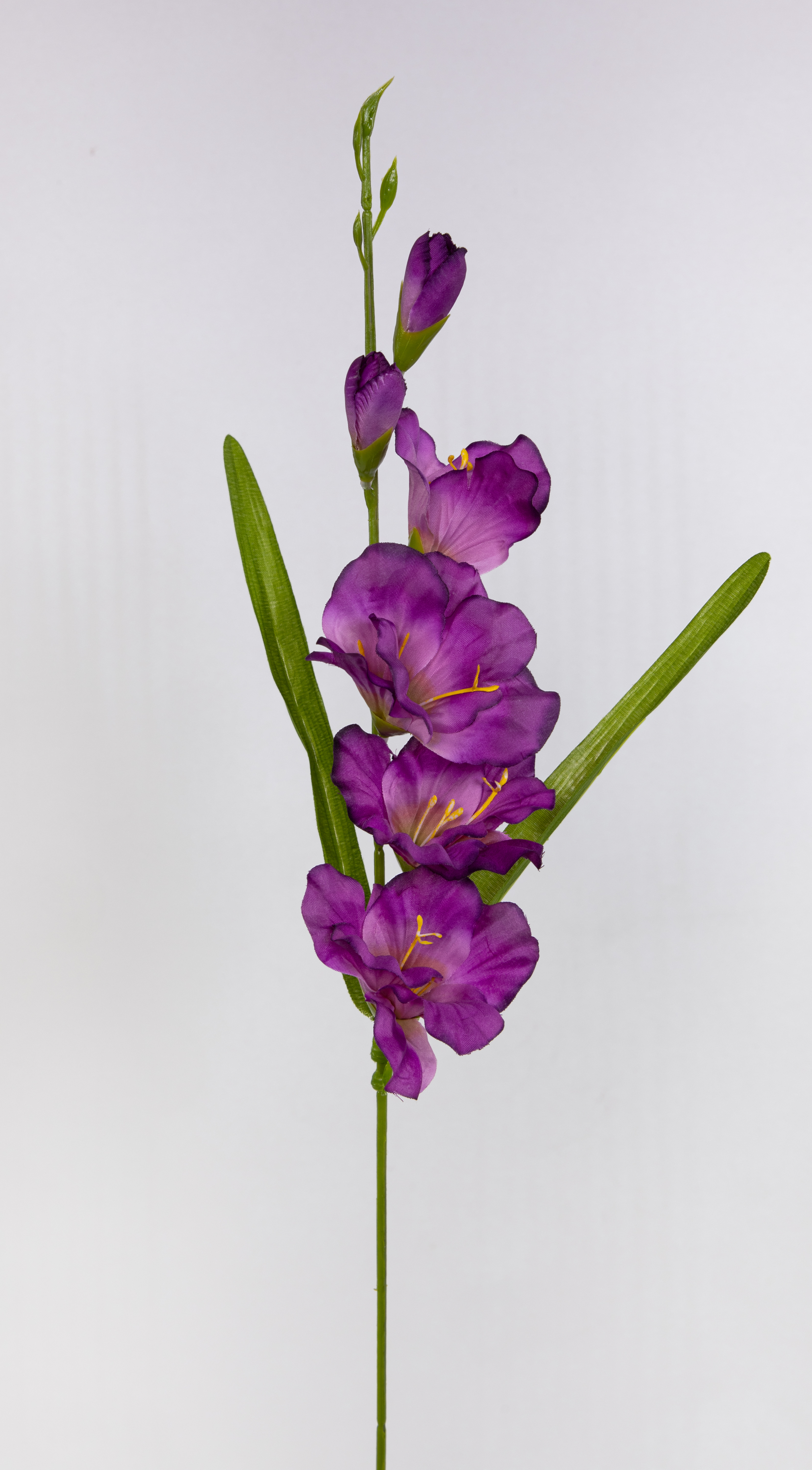 Gladiole 60cm lila FT Kunstblumen künstliche Schwertblume Blumen