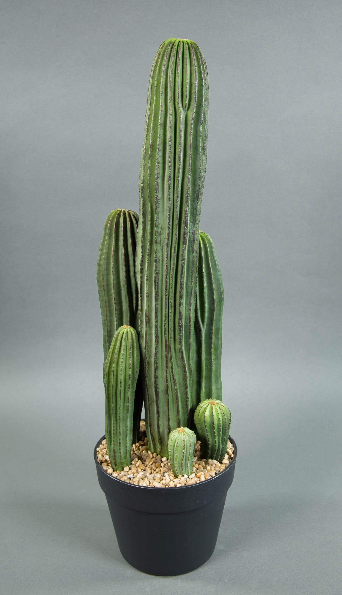 Säulenkaktus 62cm im Topf Kunstpflanzen künstliche künstlicher DP Pflanzen Kakteen Kaktus