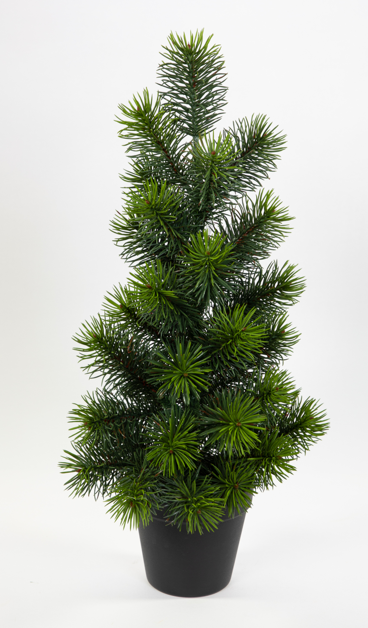 Tannenbaum 52x24cm im Topf DP künstlicher Weihnachtsbaum Kunststoff 100% PE Tanne Spritzguss