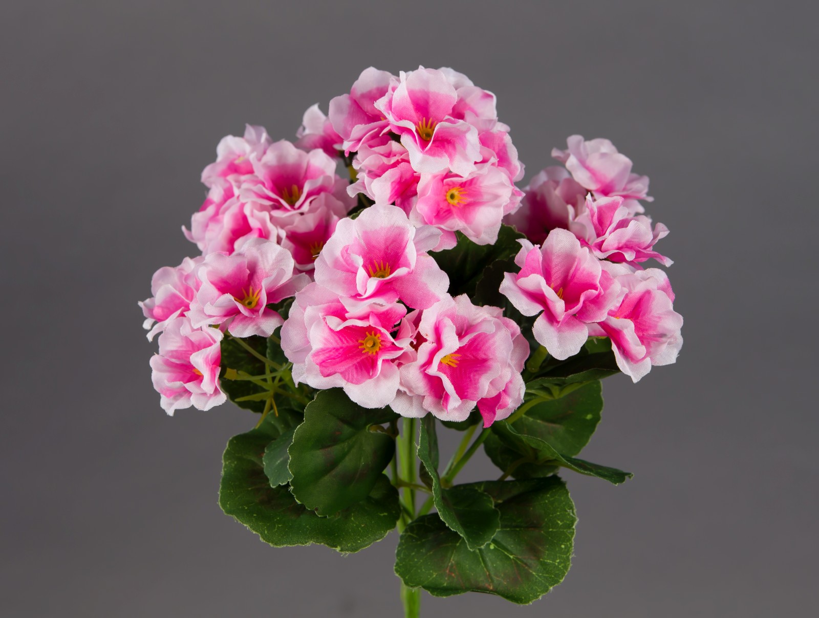 Geranie 26cm rosa -ohne Topf- ZF Kunstpflanzen Kunstblumen künstliche Blumen Pflanzen Pelargonium