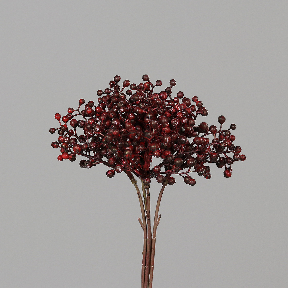 3 Stück Beerenzweig 30cm rot DP# Kunstzweig künstlicher Zweig Beeren Kunstpflanzen