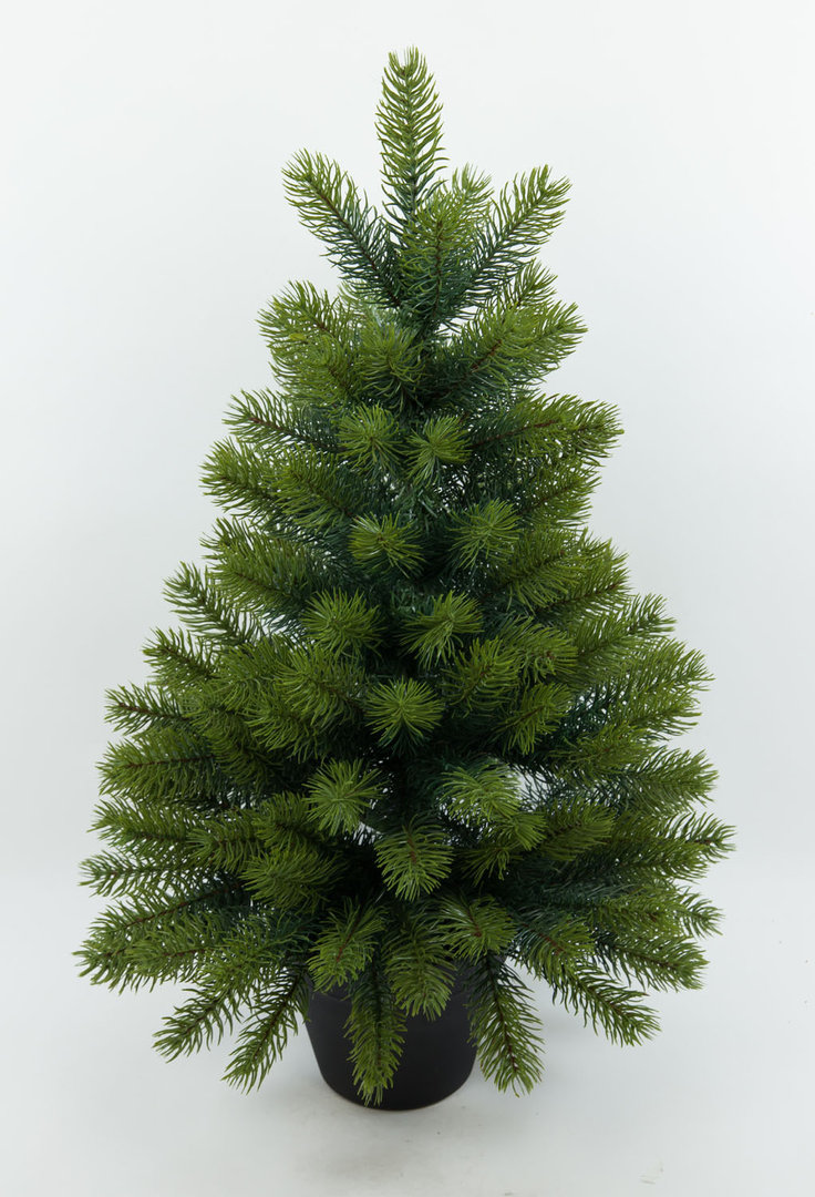 Edel - Tannenbaum Luxus III 65cm GA künstlicher Weihnachtsbaum Kunststanne Kunststoff Spritzguss